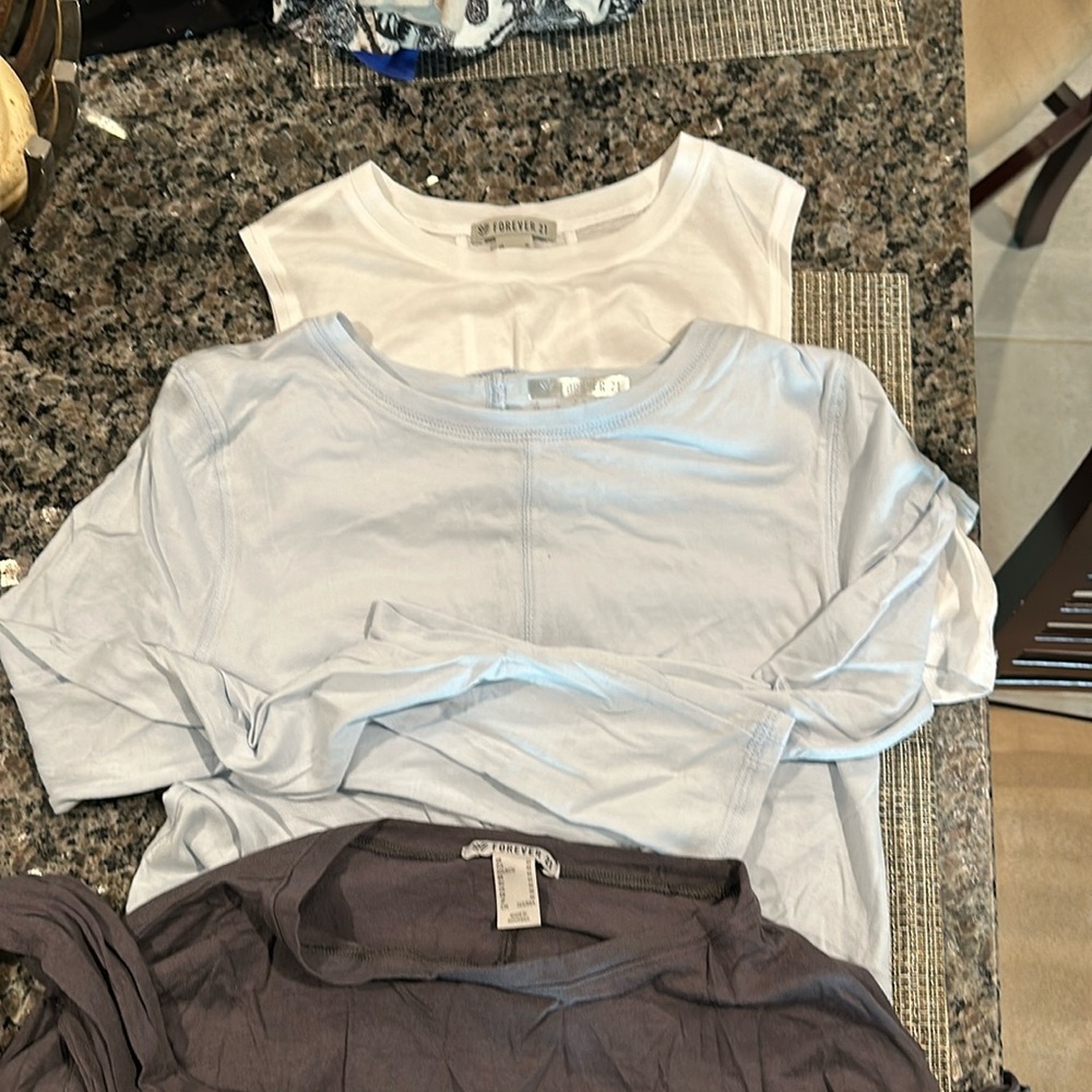 3 Forever21 tops